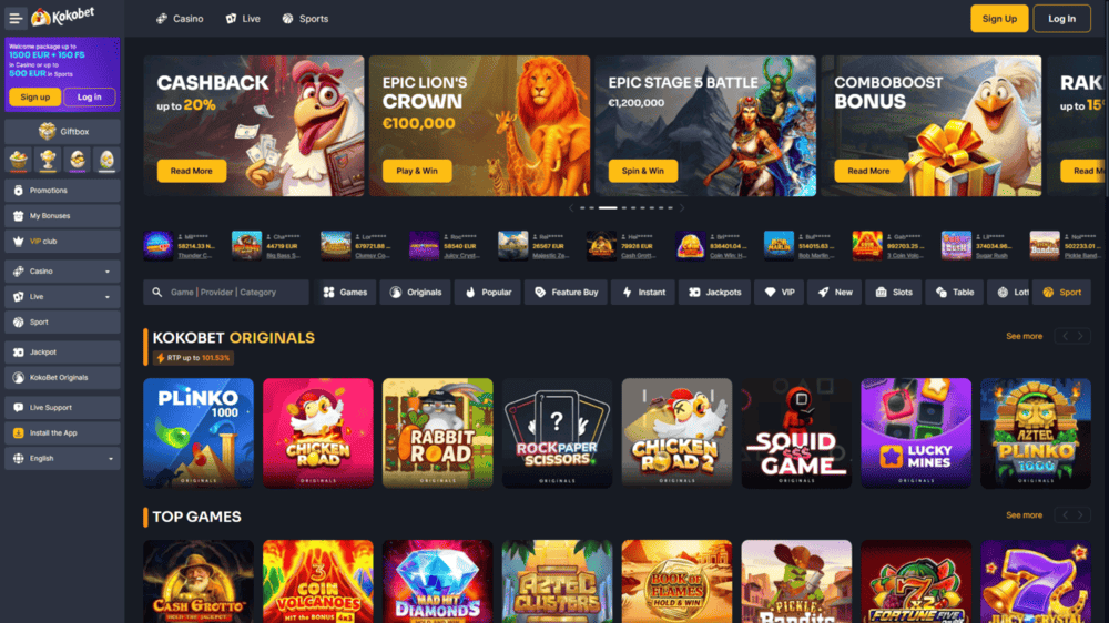 Kokobet casino
